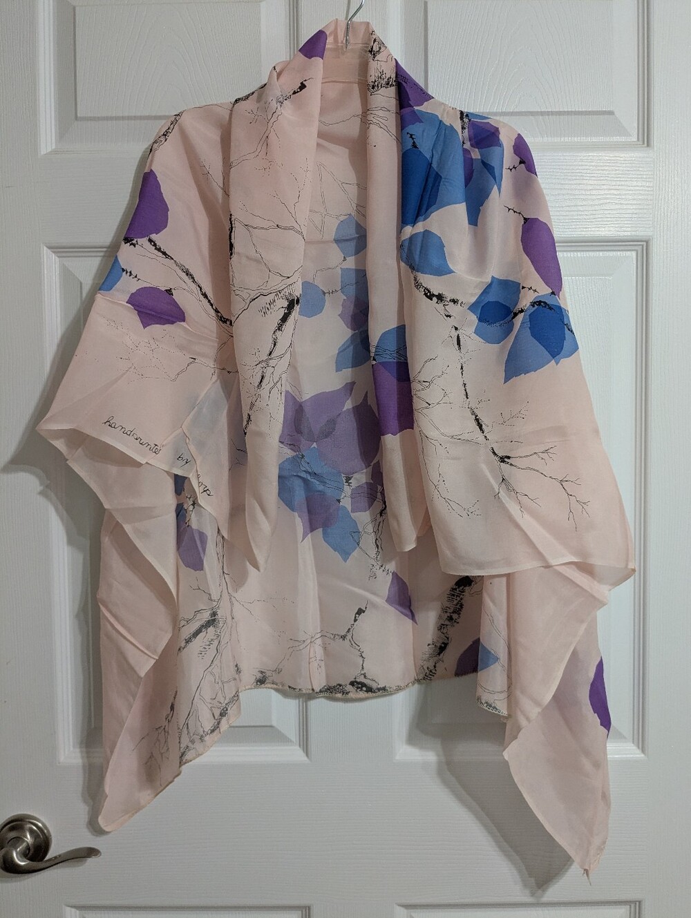 Handprinted Women's Scarf